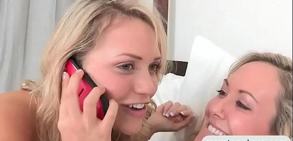  Horny teen babe Mia Malkova shared a cock with busty stepmom